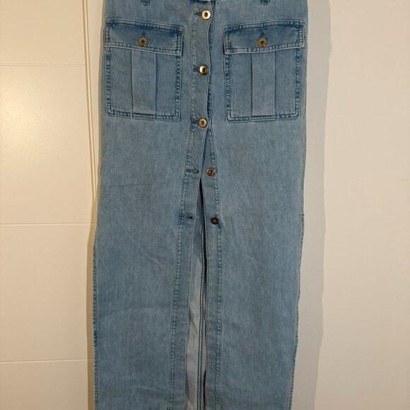 DONDUP Jean Maxi Skirt Size 27 - Picture 1 of 5